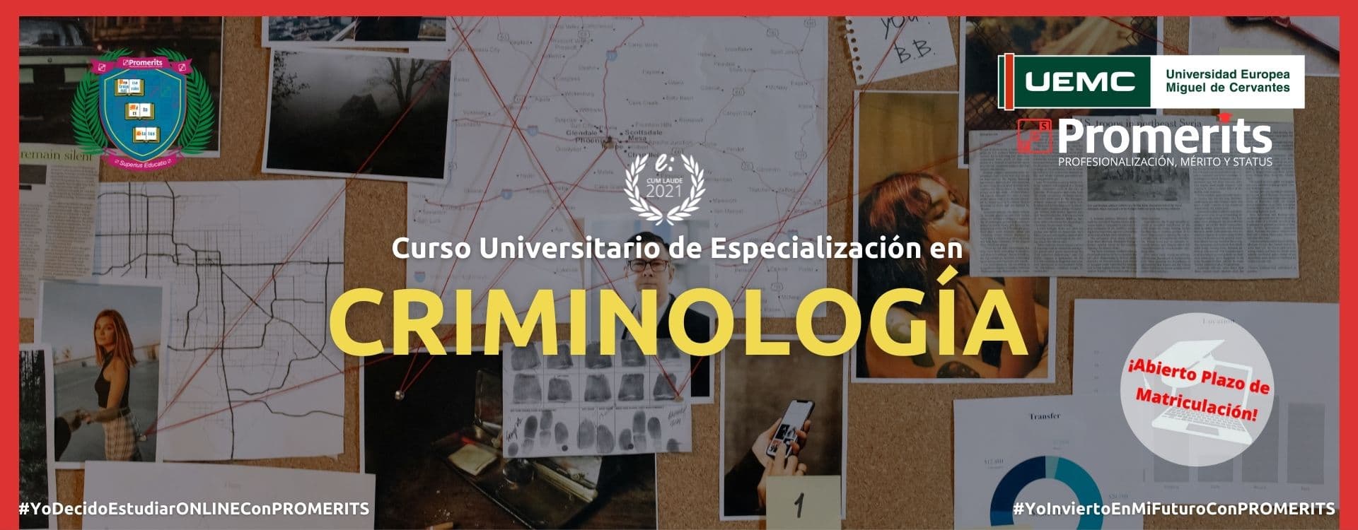 Curso Universitario de Especialización en Criminología