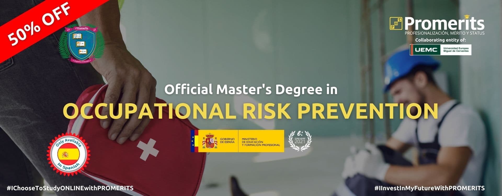 Official Master's Degree in Occupational Risk Prevention
