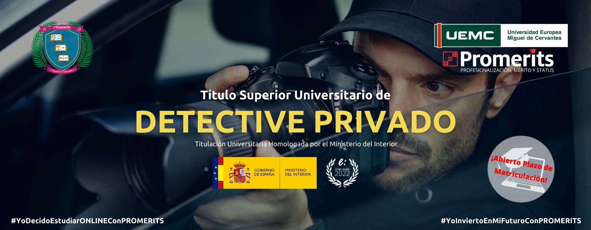 Título Superior Universitario de Detective Privado