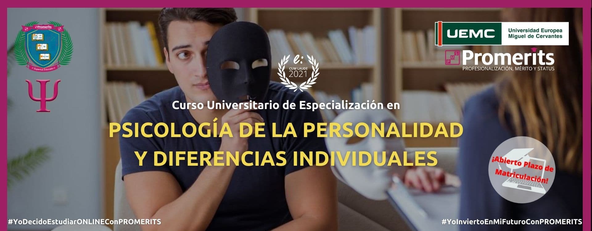 Curso Universitario de Especialización en Psicología de la Personalidad y Diferencias Individuales