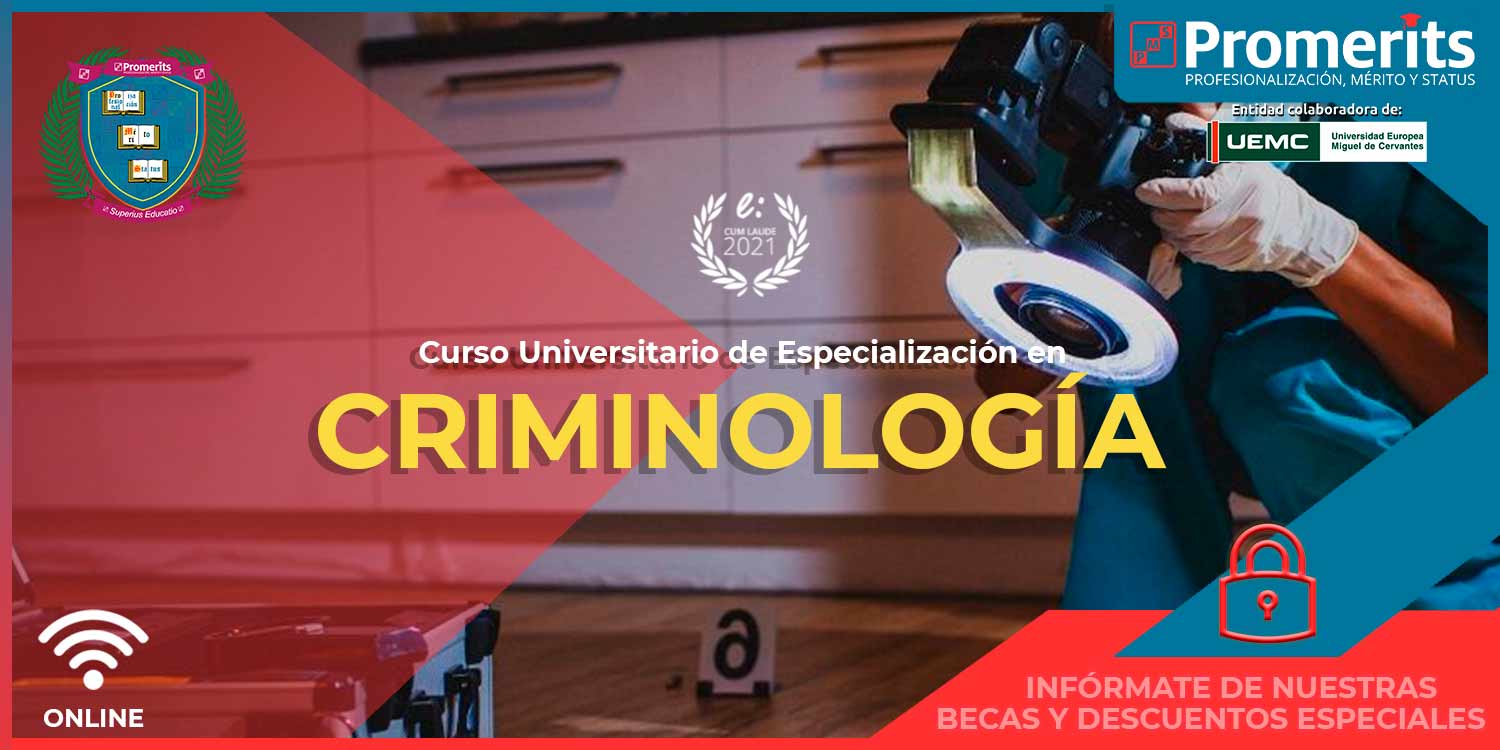 CUE en Criminología | PROMERITS