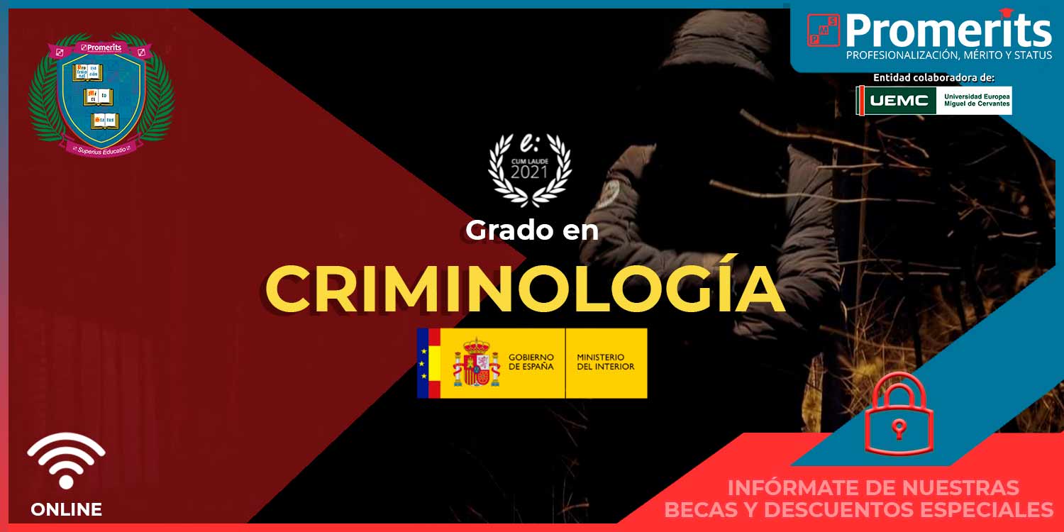 Grado en Criminología | PROMERITS