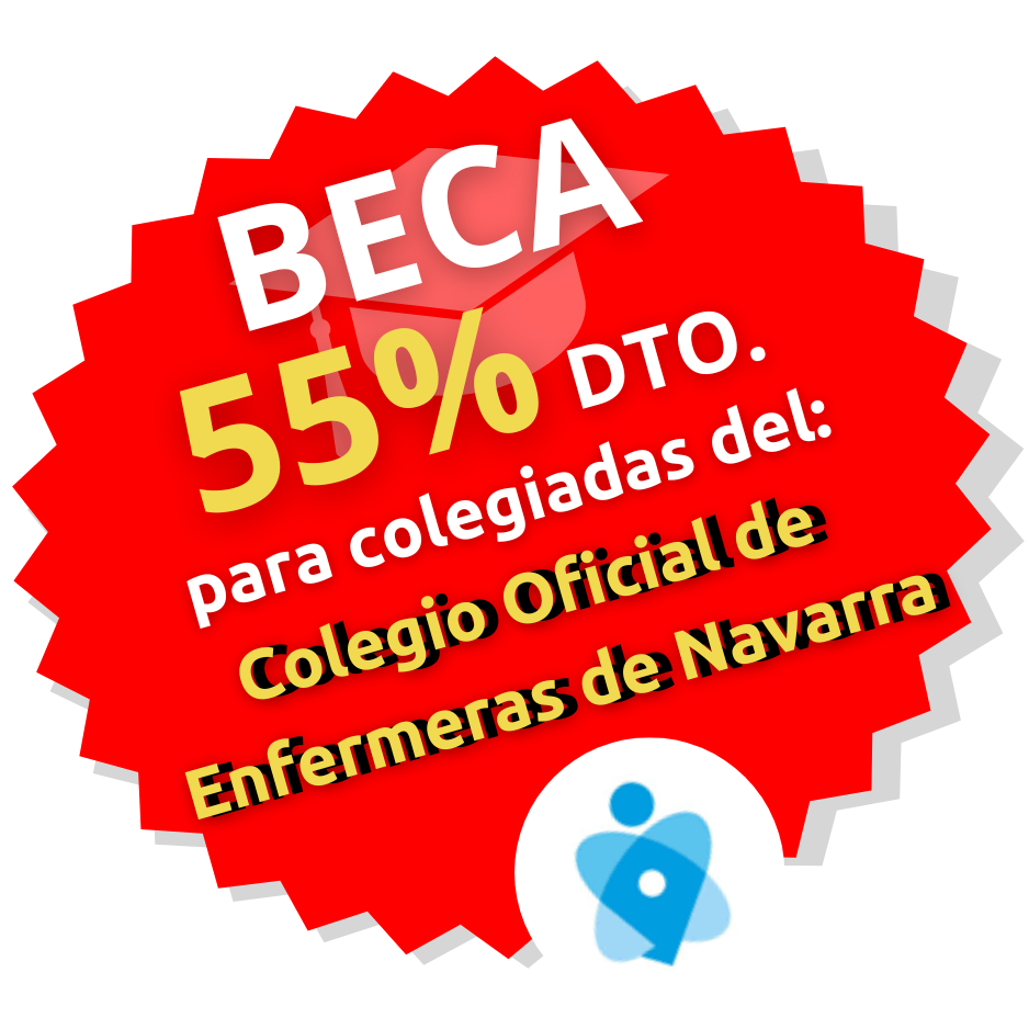 BECA del 55% DTO para Colegiadas del Colegio Oficial de Enfermeras de Navarra