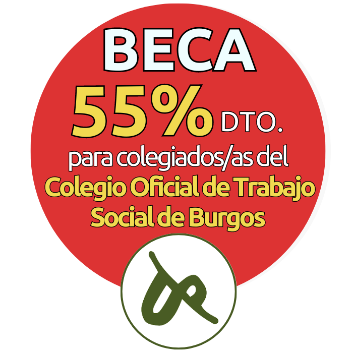 BECA del 55% DTO para el Colegio Oficial de Trabajo Social de Burgos